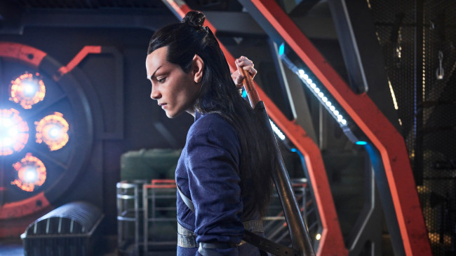 Обои картинки фото star trek,  picard , сериал 2020 – , кино фильмы, сериал, фантастика, боевик, драма, star, trek, picard, evan, evagora, elnor