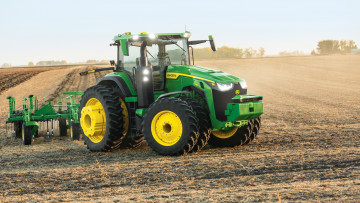 Картинка техника тракторы johndeere