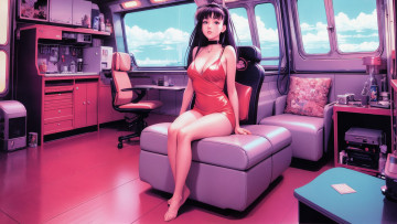 Картинка аниме город +улицы +интерьер +здания нейросети графика нейроарт ai art нейронные сети рисунки нейро искусство vintage 90s anime