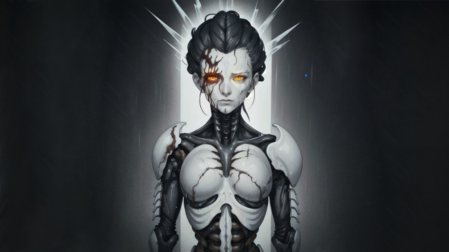 Обои картинки фото фэнтези, нежить, нейросети, графика, нейроарт, ai, art, нейронные, сети, рисунки, нейро, искусство