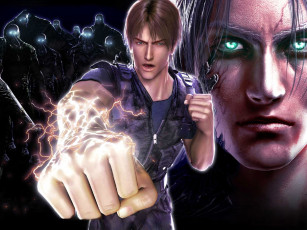 обоя видео игры, breakdown, монстры, парень, лицо, кулак, удар, энергия