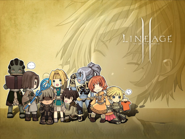 Обои картинки фото видео игры, lineage ii,  the chaotic chronicle, персонажи