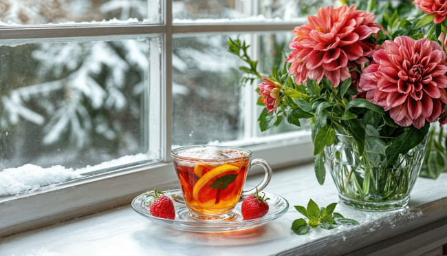 Обои картинки фото 3д графика, еда-, food, чай