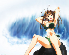 Картинка аниме love hina