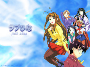 Картинка аниме love hina