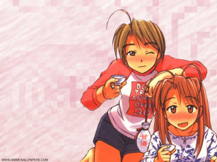 Картинка аниме love hina