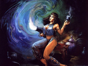 Картинка jeff easley 17 фэнтези девушки