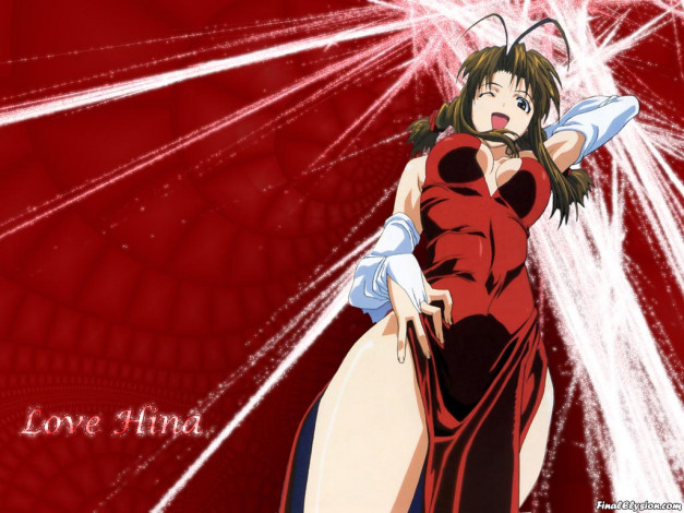 Обои картинки фото аниме, love, hina