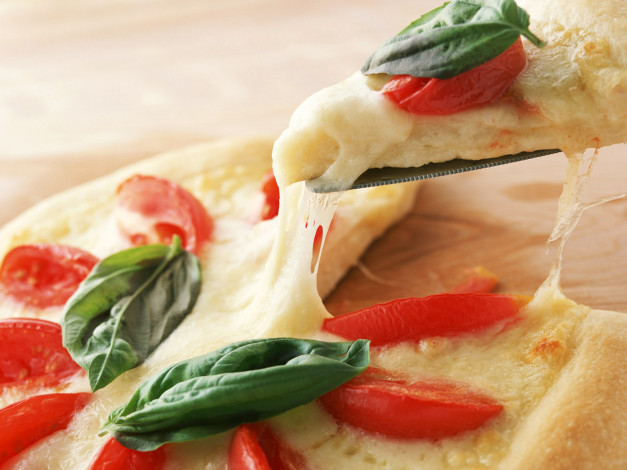 Обои картинки фото еда, пицца