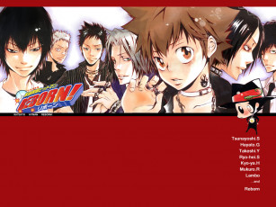 Картинка аниме katekyo hitman reborn