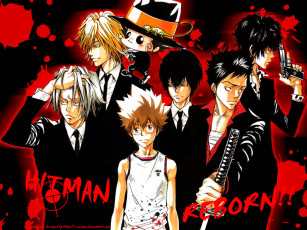 Картинка аниме katekyo hitman reborn