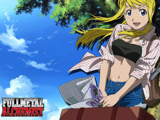 Обои картинки фото аниме, fullmetal, alchemist