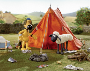 Картинка мультфильмы shaun the sheep
