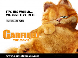 обоя кино, фильмы, garfield, the, movie