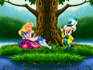 Картинка мультфильмы alice in wonderland