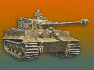 Картинка pzkpfw vi ausf тигр техника военная