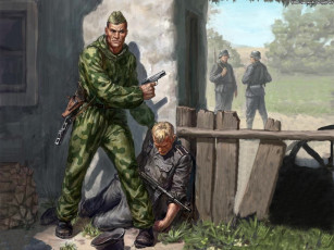 Картинка рисованные армия