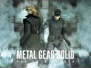 Картинка видео игры metal gear solid the twin snakes