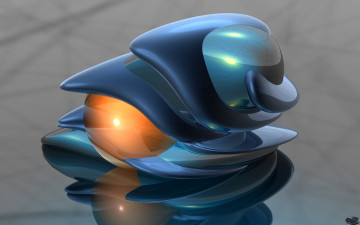 Картинка 3д графика abstract абстракции