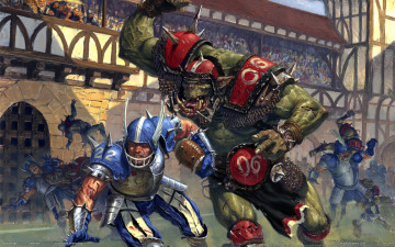 Картинка видео игры blood bowl