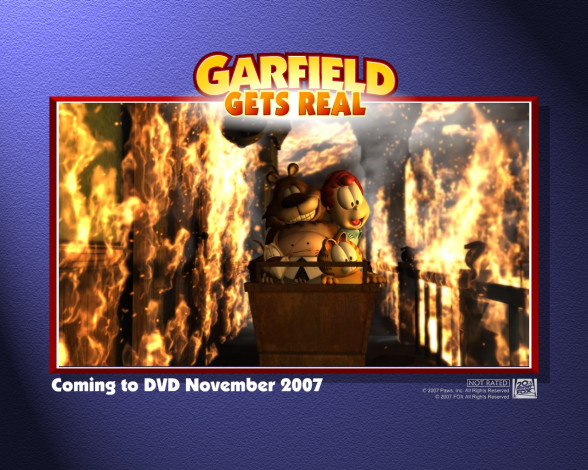 Обои картинки фото мультфильмы, garfield