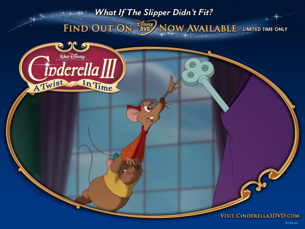 Обои картинки фото мультфильмы, cinderella, iii, twist, in, time