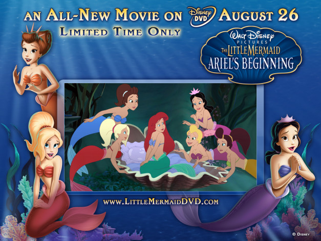 Обои картинки фото мультфильмы, the, little, mermaid