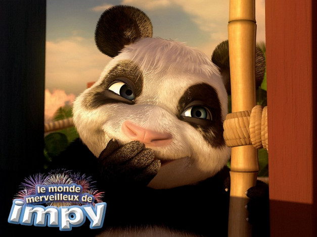 Обои картинки фото мультфильмы, urmel, voll, in, fahrt