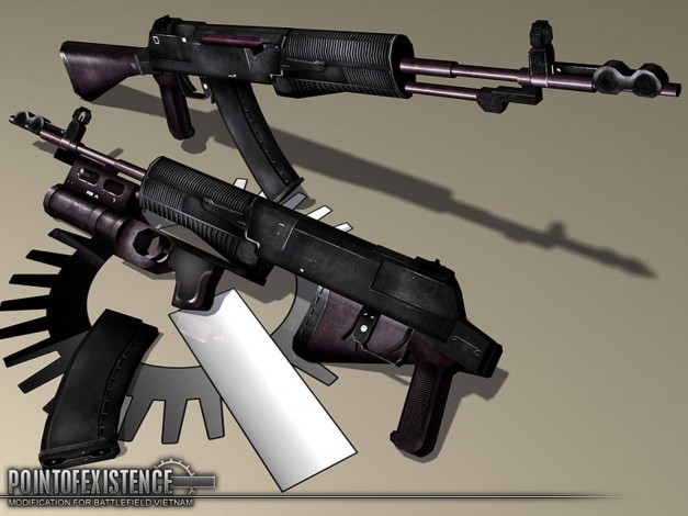 Обои картинки фото оружие, 3d