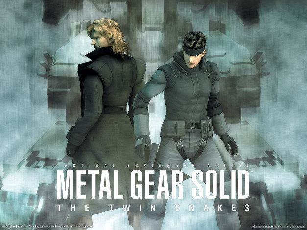 Обои картинки фото видео, игры, metal, gear, solid, the, twin, snakes
