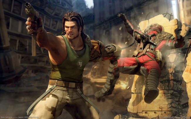Обои картинки фото видео, игры, bionic, commando