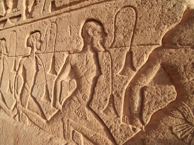 Обои картинки фото разное, рельефы, статуи, музейные, экспонаты