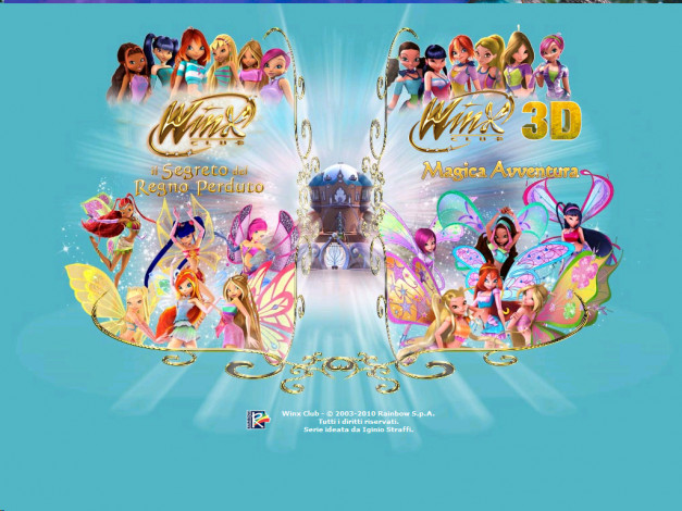 Обои картинки фото winx, магия, возвращается, мультфильмы, club, 3d, magic, adventure