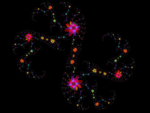 Картинка 3д графика fractal фракталы