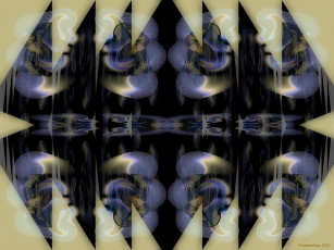 Картинка 3д графика fractal фракталы