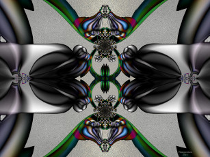 Картинка 3д графика fractal фракталы