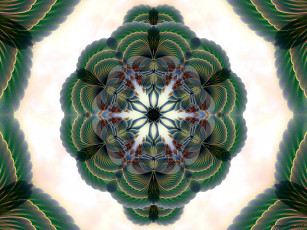 Картинка 3д графика fractal фракталы