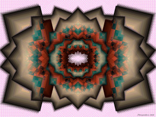 Картинка 3д графика fractal фракталы