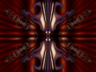 Картинка 3д графика fractal фракталы