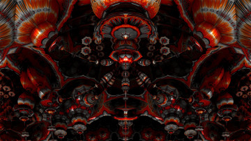 Картинка 3д графика fractal фракталы фрактал