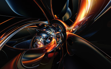 Картинка 3д графика abstract абстракции