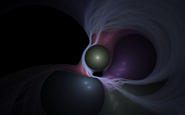 Картинка 3д графика fractal фракталы абстракции