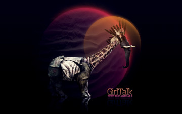 Картинка 3д графика humor юмор жираф