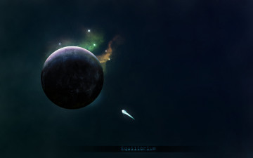 Картинка космос арт звёзды планета