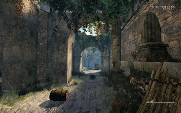 Картинка видео игры vindictus улица двор