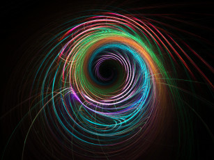 Картинка 3д графика fractal фракталы цвета узор