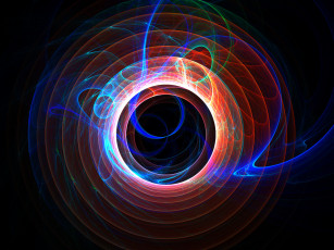 Картинка 3д графика fractal фракталы узор цвета