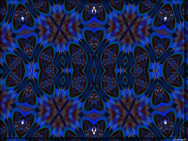 Обои картинки фото 3д, графика, fractal, фракталы, цвета, узор, фон