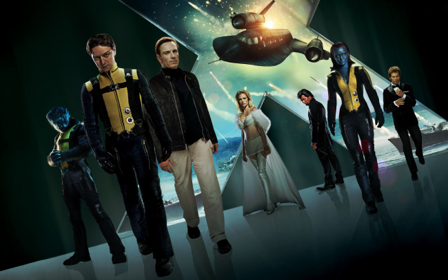 Обои картинки фото люди, икс, первый, класс, кино, фильмы, men, first, class, комикс, x