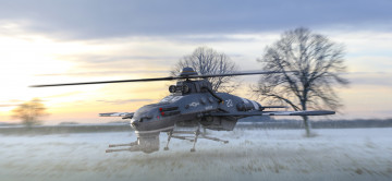 Картинка фэнтези роботы киборги механизмы дерево